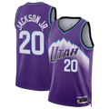 Odoa U.Jazz #20 Jaren Jackson Jr. Purple Swingman Stitched Jerseys- Icon Edition