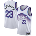 Odoa U.Jazz #23 Lauri Markkanen White Swingman Stitched Jerseys - Association Edition