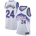 Odoa U.Jazz #24 Walker Kessler White Swingman Stitched Jerseys - Association Editio