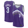 Odoa U.Jazz #3 Keyonte George Purple Fast Break Stitched Jerseys - Icon Edition