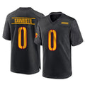 Odoa W.Commanders #0 Mike Sainristil Player Black Home Game Stitched Jerseys