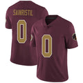 Odoa W.Commanders #0 Mike Sainristil Player Burgundy Alternate Vapor Untouchable Limited  Stitched Jerseys