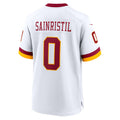 Odoa W.Commanders #0 Mike Sainristil Player White Game Stitched Jerseys