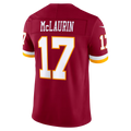 Odoa W.Commanders #17 Terry McLaurin Burgundy Team Vapor F.U.S.E. Stitched Limited Jerseys