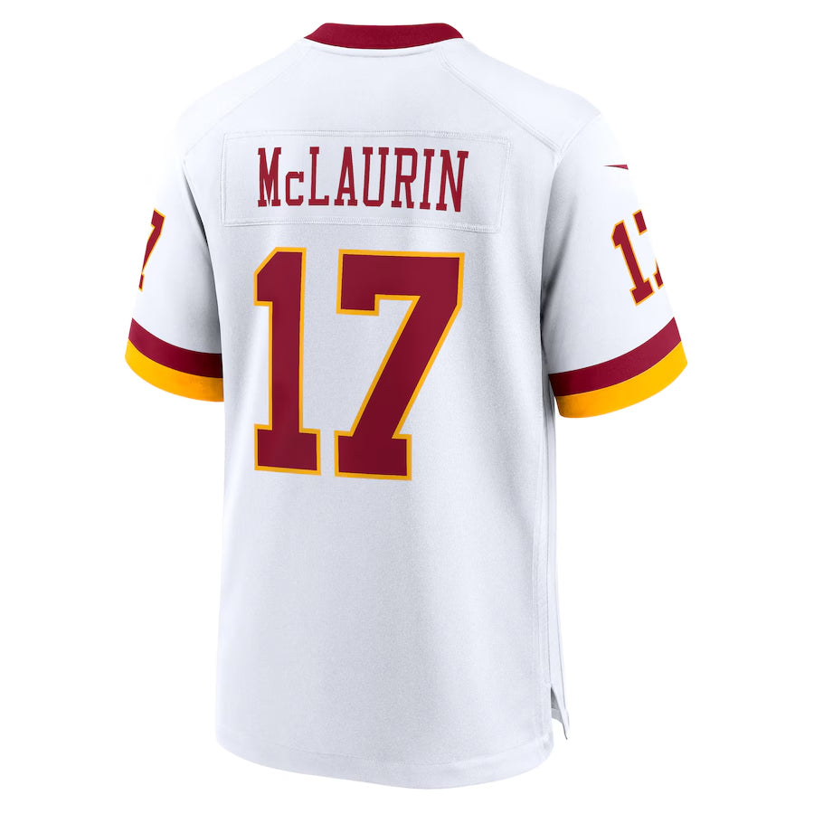 Odoa W.Commanders #17 Terry McLaurin Player White Home Game Stitched Jerseys