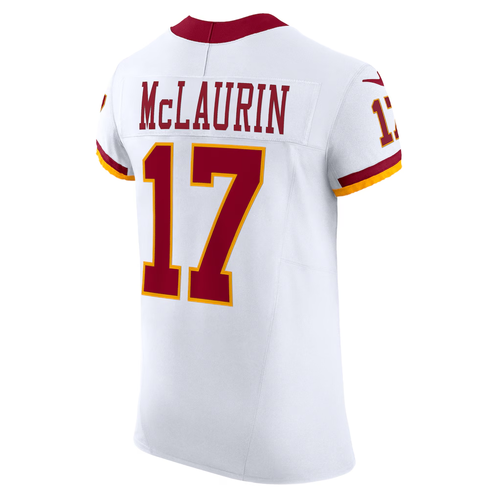 Odoa W.Commanders #17 Terry McLaurin White Alternate 2 Super Bowl Era Vapor F.U.S.E. Elite Stitched Jerseys
