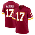 Odoa W.Commanders #17 Terry Mclaurin Player Burgundy Game Home Stitched Jerseys