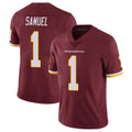 Odoa W.Commanders #1 Deebo Samuel Sr Player Burgundy Vapor Limited Stitched Jerseys