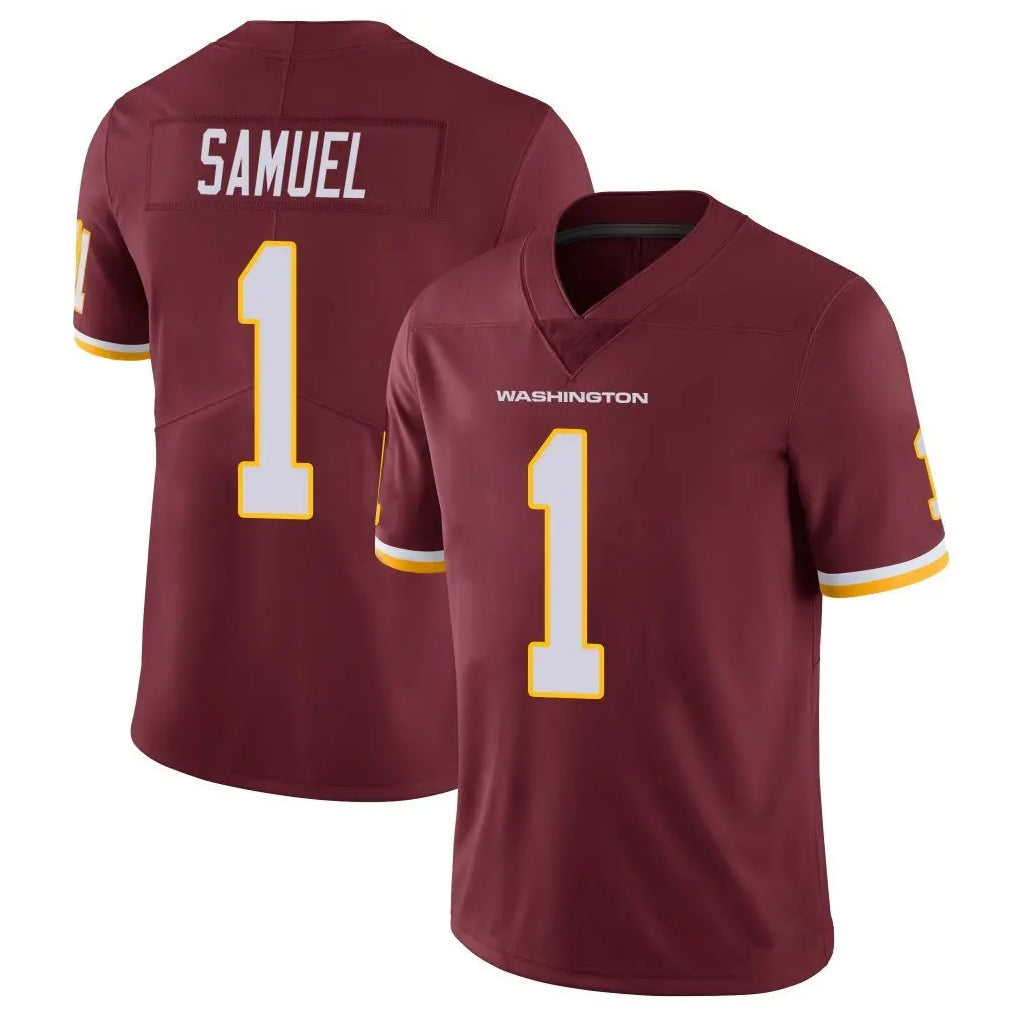Odoa W.Commanders #1 Deebo Samuel Sr Player Burgundy Vapor Limited Stitched Jerseys