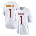 Odoa W.Commanders #1 Deebo Samuel Sr Player Tundra White Fashion Game Stitched Jerseys