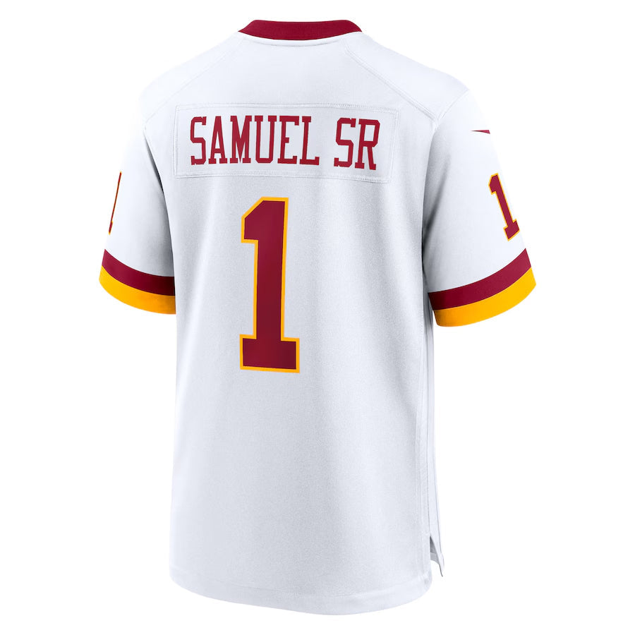 Odoa W.Commanders #1 Deebo Samuel Sr Player White Game Stitched Jerseys