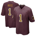 Odoa W.Commanders #1 Rachaad White Player Burgundy Alternate Home Game Stitched Jerseys