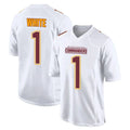 Odoa W.Commanders #1 Rachaad White Player White Tundra Fashion Home Game Stitched Jerseys