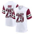 Odoa W.Commanders #25 Nick Cross Player White Game Home Stitched Jerseys