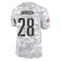 Odoa W.Commanders #28 Darrell Green Player  Arctic Camo Salute To Service Limited Stitched Jerseys