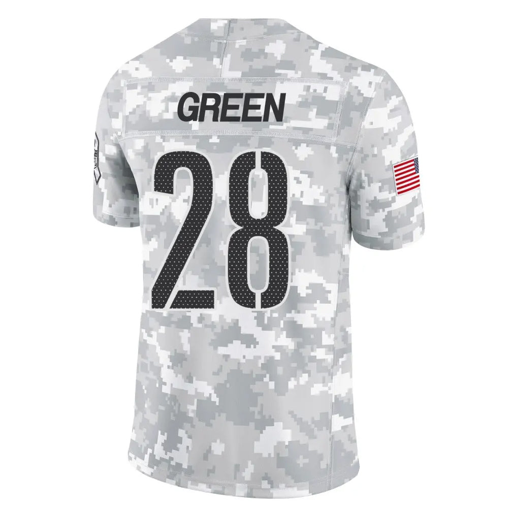 Odoa W.Commanders #28 Darrell Green Player  Arctic Camo Salute To Service Limited Stitched Jerseys