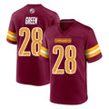 Odoa W.Commanders #28 Darrell Green Player Burgundy Home Game Stitched Jerseys