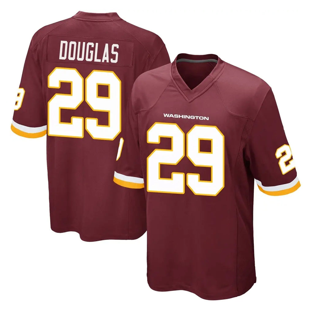 Odoa W.Commanders #29 Rasul Douglas Player Burgundy Team Color Home Game Stitched Jerseys