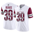 Odoa W.Commanders #39 Jeremy Reaves Player White Limited Vapor Home Game Stitched Jerseys