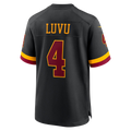 Odoa W.Commanders #4 Frankie Luvu Black Hail Raiser Alternate Game Stitched Jerseys