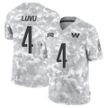Odoa W.Commanders #4 Frankie Luvu Player Limited Arctic Camo Salute to Service Stitched Jerseys