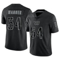 Odoa W.Commanders #54 Bobby Wagner Player Black RFLCTV Limited Stitched Jerseys