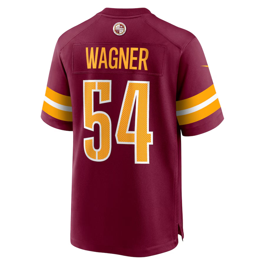 Odoa W.Commanders #54 Bobby Wagner Player Burgundy Home Game Stitched Jerseys