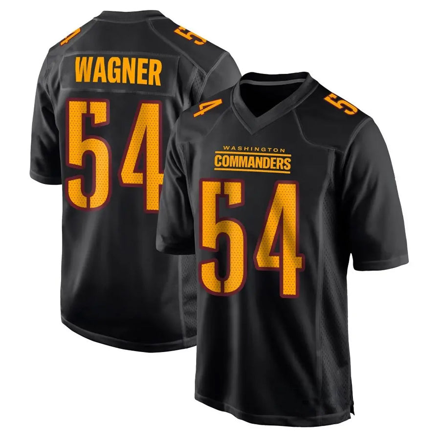 Odoa W.Commanders #54 Bobby Wagner Player Carbon Black Fashion Stitched Jerseys