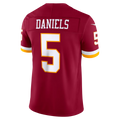Odoa W.Commanders #5 Jayden Daniels Burgundy Team Vapor F.U.S.E. Stitched Limited Jerseys