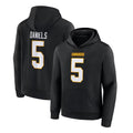 Odoa W.Commanders #5 Jayden Daniels Player Black Salute to Service Hoodies Stitched Jerseys