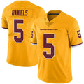 Odoa W.Commanders #5 Jayden Daniels Player Limited Gold Color Rush Stitched Jerseys