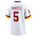 Odoa W.Commanders #5 Jayden Daniels Player White Home Game Stitched Jerseys
