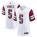 Odoa W.Commanders #5 Jayden Daniels White 2024 Draft First Round Pick Player Game Stitched Jerseys