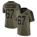 Odoa W.Commanders #67 Nick Allegretti Player Olive Salute To Service Limited Game Stitched Jerseys