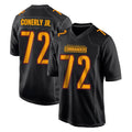 Odoa W.Commanders #72 Josh Conerly Jr. Player Black Carbon Fashion Home Game Stitched Jerseys
