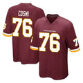 Odoa W.Commanders #76 Sam Cosmi Player Burgundy Team Color Home Game Stitched Jerseys