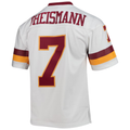 Odoa W.Commanders #7 Joe Theismann Mitchell & Ness White Legacy Replica Stitched Puhic Jersey