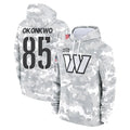 Odoa W.Commanders #85 Chig Okonkwo Player Arctic Camo Limited Salute to Service Pullover Hoodies Game Stitched Jerseys