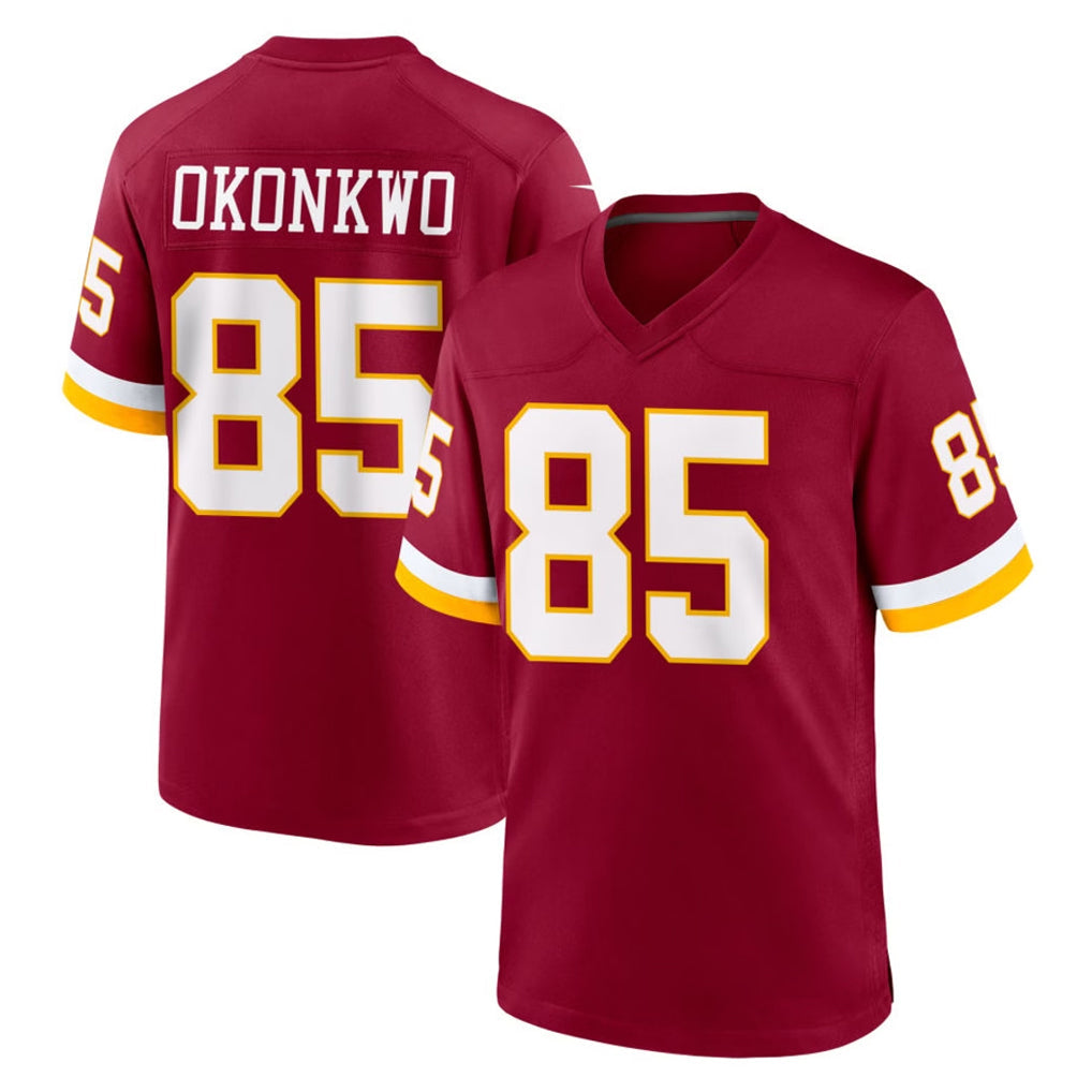 Odoa W.Commanders #85 Chig Okonkwo Player Burgundy Game Home Stitched Jerseys