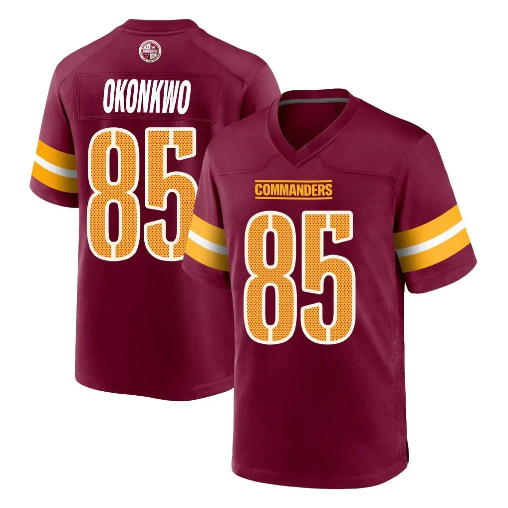 Odoa W.Commanders #85 Chig Okonkwo Player Burgundy Home Game Stitched Jerseys
