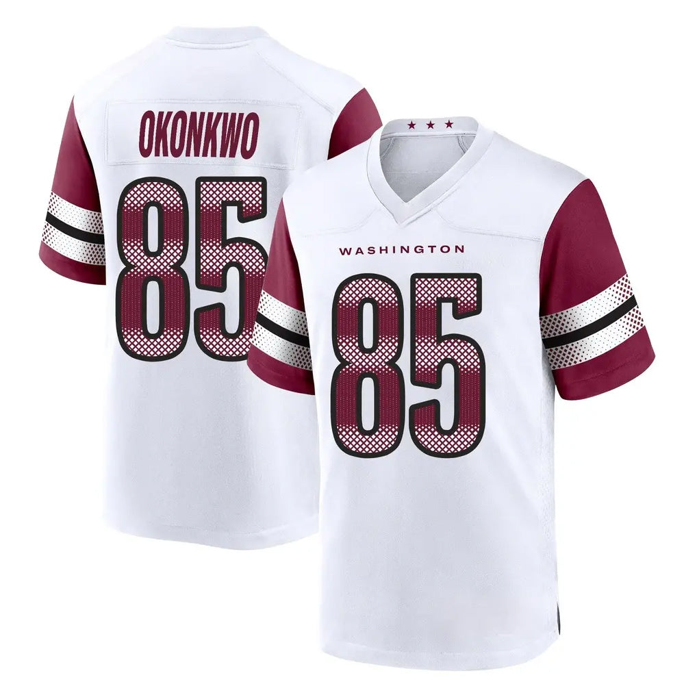 Odoa W.Commanders #85 Chig Okonkwo Player White Game Home Stitched Jerseys