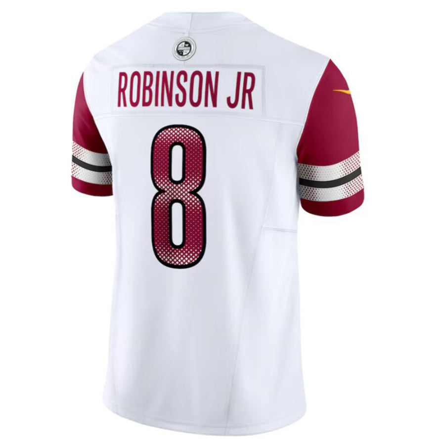 Odoa W.Commanders #8 Brian Robinson Jr. White Vapor F.U.S.E. Limited American Stitched Jerseys