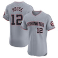 Odoa W.Nationals #12 Brady House Player Gray City Connect Elite Alternate Stitched Jerseys