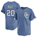 Odoa W.Nationals #20 Keibert Ruiz Player Light Blue Limited City Connect Stitched Jerseys
