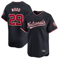Odoa W.Nationals #29 James Wood Player Navy Limited Stitched Jerseys