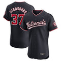 Odoa W.Nationals #37 Stephen Strasburg Player Navy Elite Stitched Jerseys