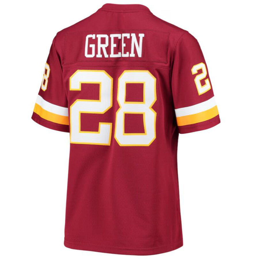 Odoa Washington Football Team #28 Darrell Green Burgundy Legacy Replica Player American Stitched Jerseys
