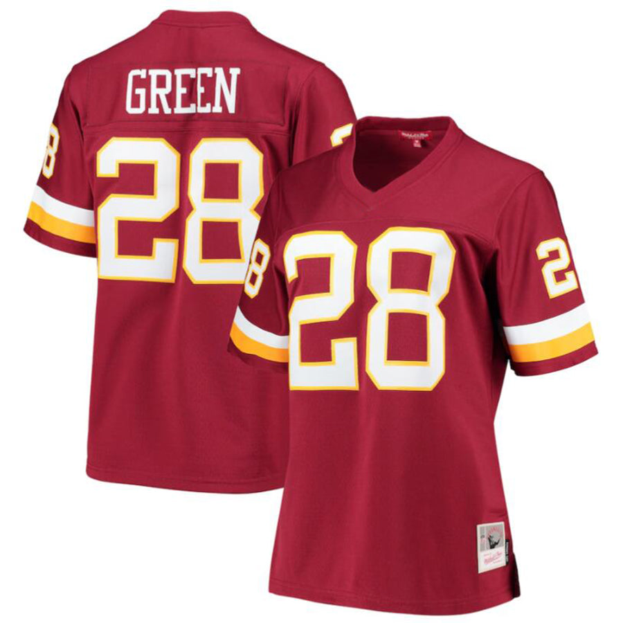 Odoa Washington Football Team #28 Darrell Green Burgundy Legacy Replica Player American Stitched Jersey