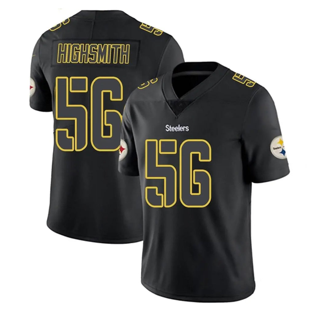 P.Steelers #56 Alex Highsmith Player Black Impact Limited Home Game Odoa Stitched Jerseys