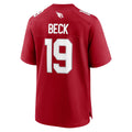 A.Cardinals #19 Carson Beck Player Cardinal Limited Home Game Odoa Stitched Jerseys